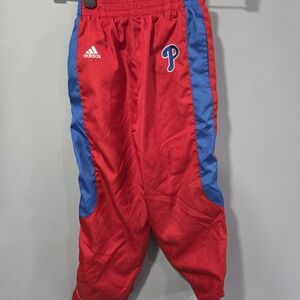 Vintage Adidas Boys Size 7 Philadelphia Phillies Windbreaker Sweatpants